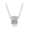 Collana Gucci Icon Blooms In Oro Bianco con Pendente