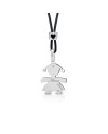 Bijoux Le Bebé Pendentif Femminuccia en or blanc avec cordon LBB 004