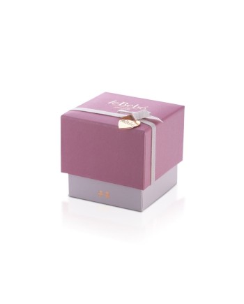 Le Bebé gioielli ciondolo Femminuccia in oro bianco con cordino LBB 004