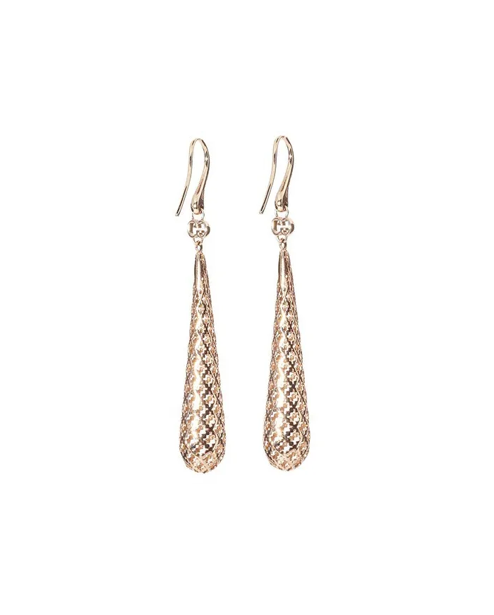 Orecchini Pendenti Gucci Diamantissima in Oro Rosa