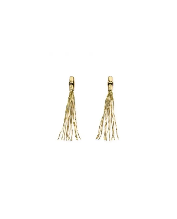 Boucles d'oreilles Gucci Bamboo Drop en or jaune