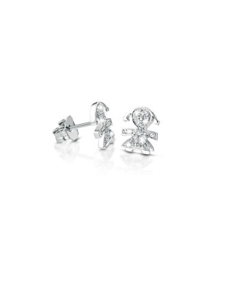 Le Bebé bijoux clous d'oreilles filles avec diamants LBB 016