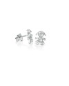 Le Bebé jewels girls stud earrings with diamonds LBB 016