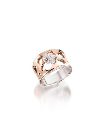 Le Bebé jewels Band ring Femminuccia gold and brilliants LBB 351