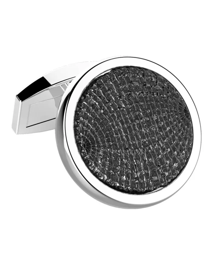 Gemelli Zancan Cosmopolitan in Argento con Rodiatura Nera e Lucida