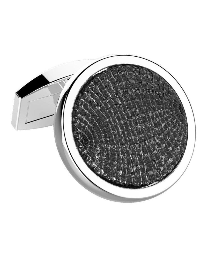 Gemelli Zancan Cosmopolitan in Argento con Rodiatura Nera e Lucida