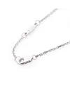 Chapelet spirituel Zancan pour homme en argent avec spinelles noires