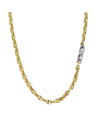 Collana da Uomo Zancan Insignia in Oro Giallo con Diamante
