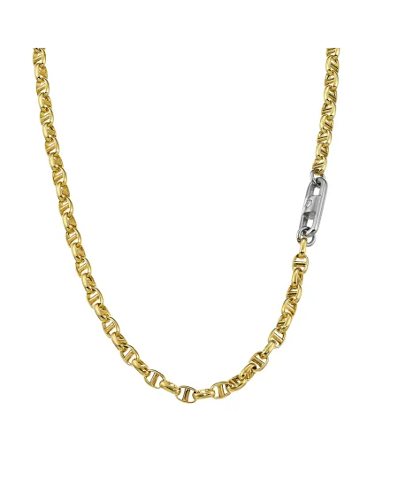Zancan Insignia Men's Necklace in Yellow Gold with Diamond
