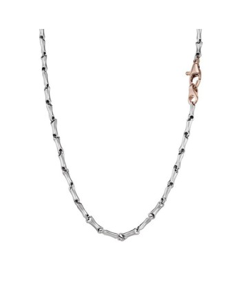 Collana da Uomo Zancan Insignia in Oro Bianco e Rosa