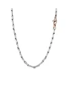Collier pour homme Zancan Insignia en or blanc et rose