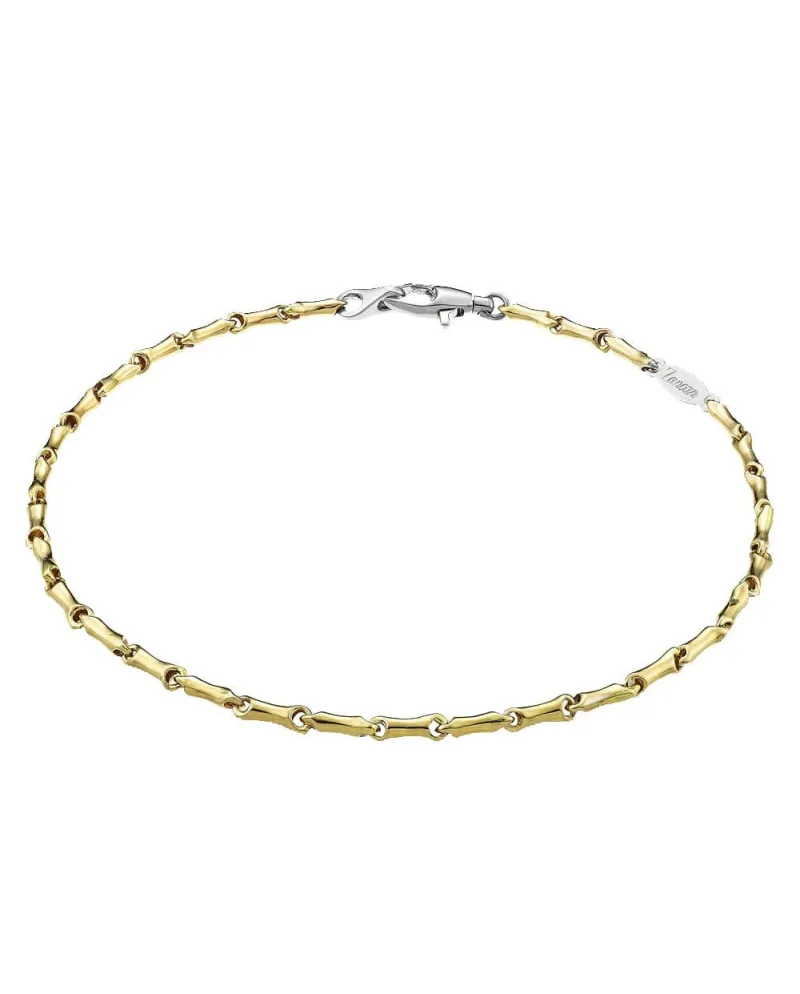 Zancan Insignia Men's Bracelet in Yellow and White Gold