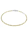 Zancan Insignia Men's Bracelet in Yellow and White Gold