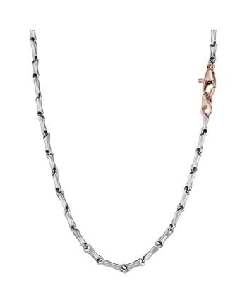 Collana da Uomo Zancan Insignia in Oro Bianco e Rosa