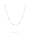 Collana Marco Bicego Paradise in Oro Giallo con Ioliti e Topazi Blu