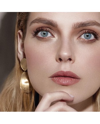 Boucles d'oreilles pendantes en or jaune Lunaria de Marco Bicego