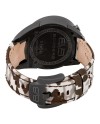 Bomberg 1968 Black Quartz Chronograph with Camouflage Fabric Strap