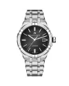 Orologio Maurice Lacroix Aikon Automatic 42 mm con Quadrante Nero e Bracciale in Acciaio