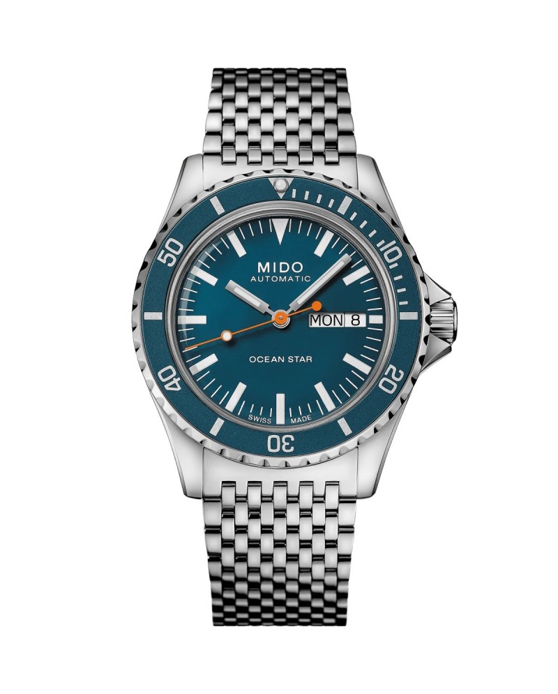 Orologio Mido Ocean Star Tribute con Quadrante Blu