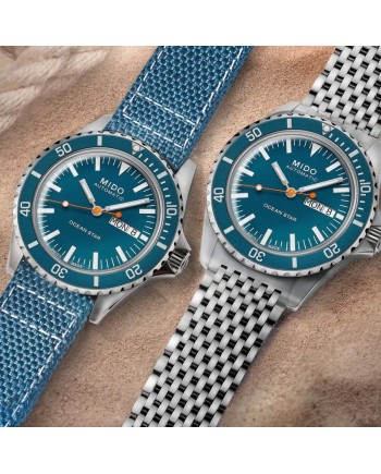 Orologio Mido Ocean Star Tribute con Quadrante Blu