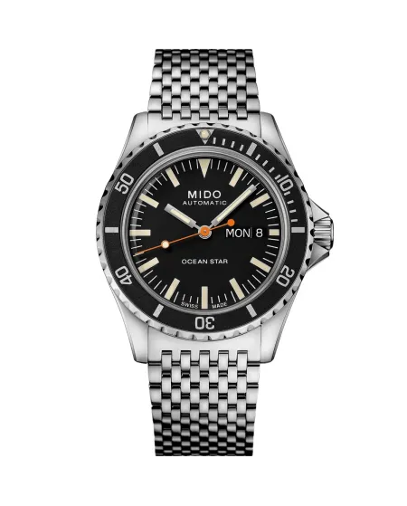 Mido Ocean Star Tribute Watch with Black Dial