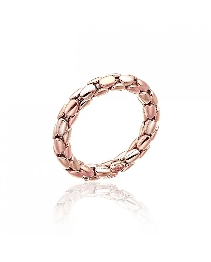 Anello Flessibile Chimento Stretch Spring in Oro Rosa