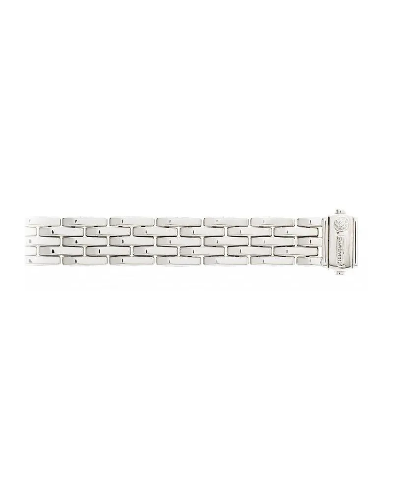 Bracelet Chimento Double Classique en or blanc et jaune avec diamant blanc