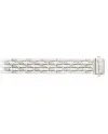 Bracelet Chimento Double Classique en or blanc et jaune avec diamant blanc