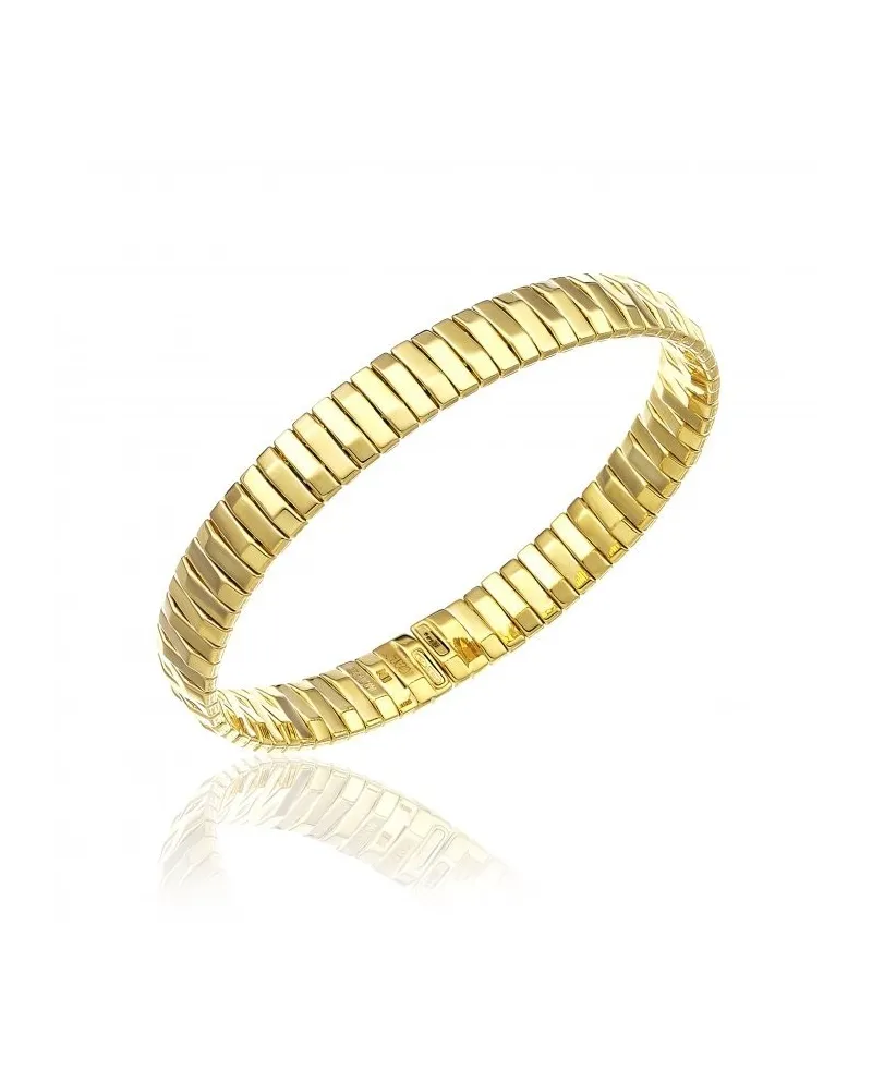 Rigid Chimento Bracelet Yellow Gold Armillas