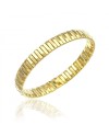 Bracelet rigide Chimento en or jaune Armillas