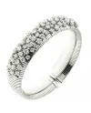 Bracelet rigide Chimento Stardust en or blanc serti de 73 diamants blancs