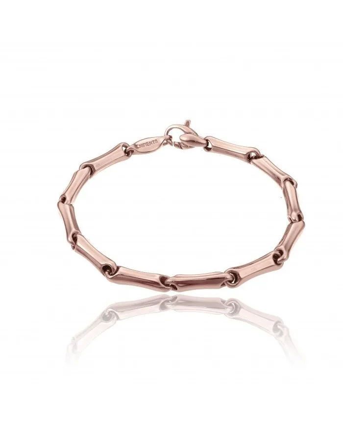 Bracelet Chimento Tradition Gold Bamboo Classic en or rose