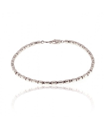 Bracciale Chimento Accenti in Oro Bianco 20 cm