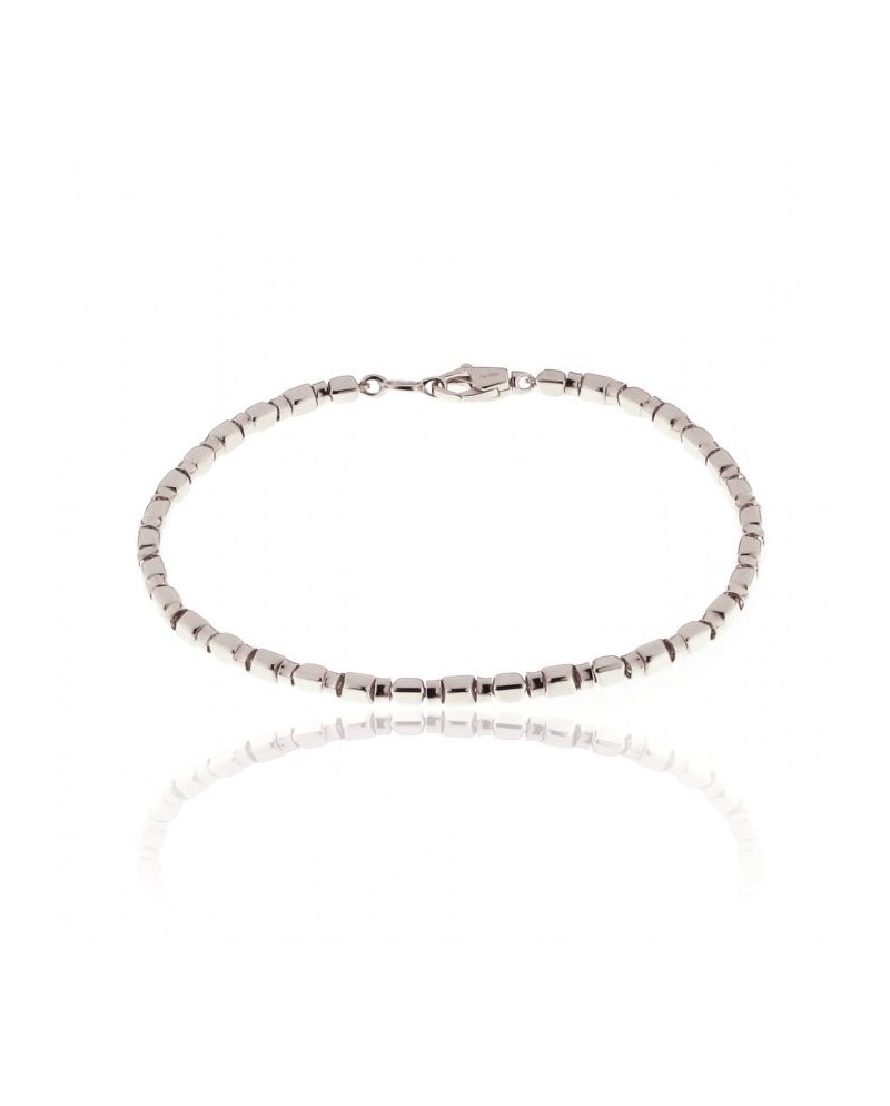 Bracelet Chimento Accenti en or blanc 20 cm