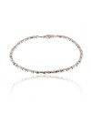 Bracciale Chimento Accenti in Oro Bianco 20 cm