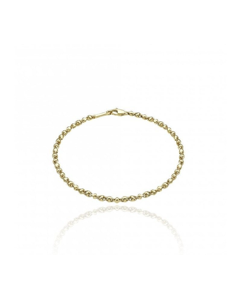 Chimento Tradition Gold Bracelet with Yellow Gold Accents and Marine Mesh