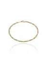Bracelet Chimento Tradition en or avec accents en or jaune et maille marine