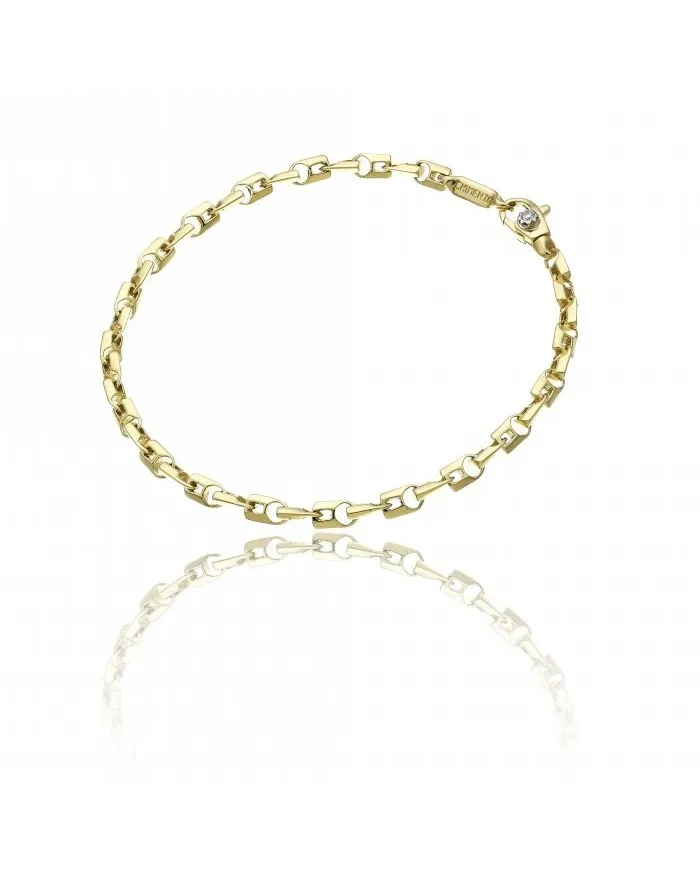 Bracelet Chimento Tradition Gold Accents en or jaune avec diamant blanc