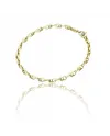 Chimento Tradition Gold Accents Bracelet in Yellow Gold with White Diamond
