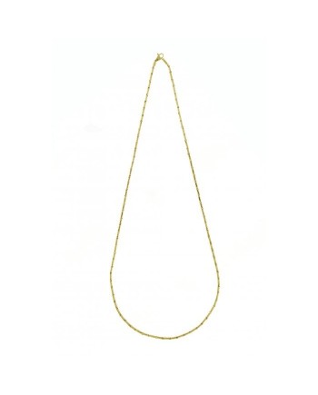 Collier Chimento Tradition Gold Bamboo Classic en or jaune 50 cm