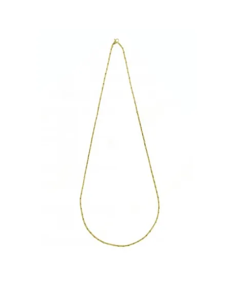 Chimento Tradition Gold Bamboo Classic Necklace in Yellow Gold 50 cm