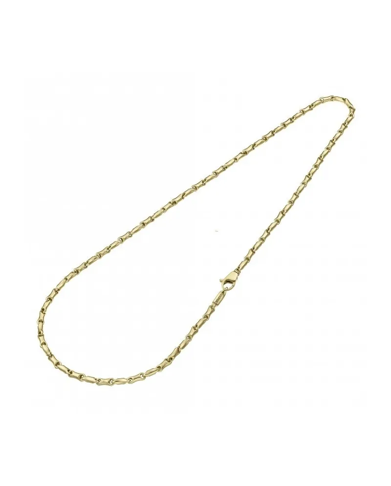 Collana Media Chimento Tradition Gold Bamboo Classic in Oro Giallo 50 cm