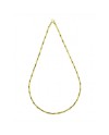 Chimento Tradition Gold Bamboo Classic Medium Necklace in Yellow Gold 50 cm