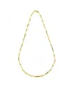 Collana Media Chimento Tradition Gold Bamboo Classic in Oro Giallo 45 cm