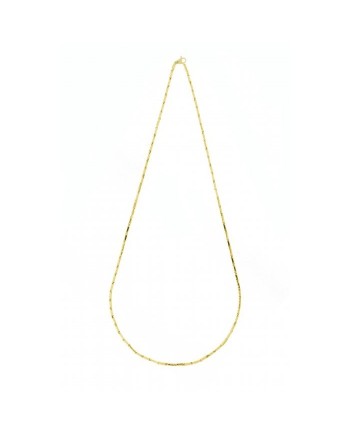 Chimento Tradition Gold Bamboo Classic Necklace in Yellow Gold 50 cm
