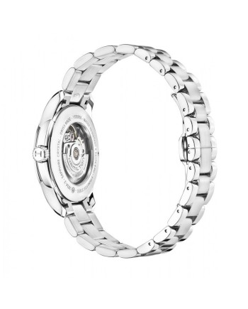 Orologio Hamilton Jazzmaster Day Date Auto con Quadrante Nero e Cinturino in Acciaio