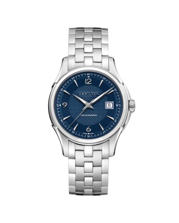 Orologio Hamilton Jazzmaster Viewmatic Auto con Quadrante Blu e Cinturino in Acciaio