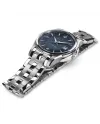 Hamilton Jazzmaster Viewmatic Auto Watch with Blue Dial and Steel Strap