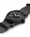 Orologio Hamilton Khaki Field Mechanical con Cinturino in Tessuto Grigio