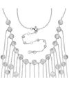 Eclat Flashes Necklace in Silver